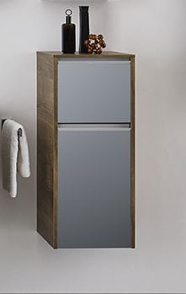 Pelipal 6040 Bad-Highboard mit Drehtüre und Auszug / 33 cm ULL513033