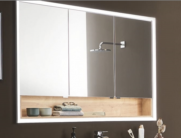 Puris Rounds Einbauspiegelschrank 140 cm S2A5514E1