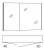 Spiegelschrank 100 cm SAD10R
